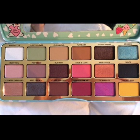 Too Faced Other - 1 LEFT NIB AUTH TOO FACED CLOVER EYESHADOW PALETTE